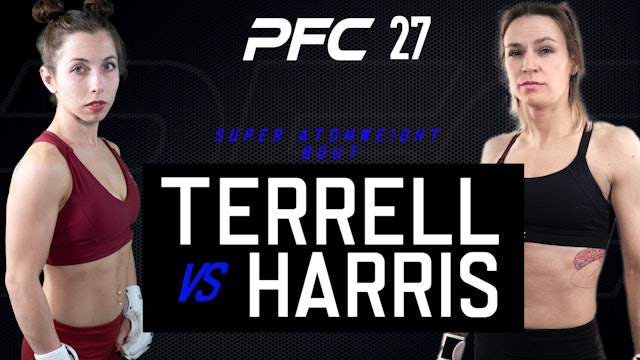 PFC 27 Amber Terrell vs Darla Harris
