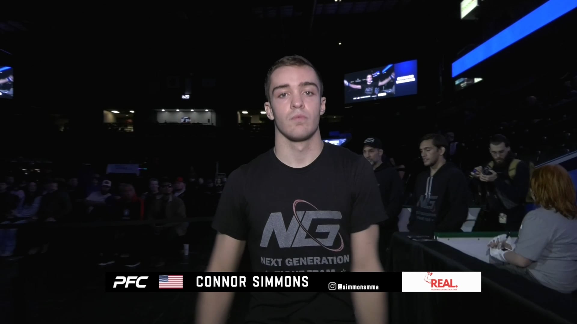 Connor Simmons vs Carlisle Mott