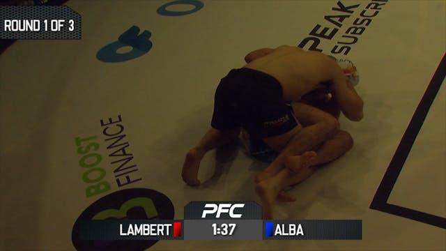 PFC 26 Pablo Alba vs Jason Lambert