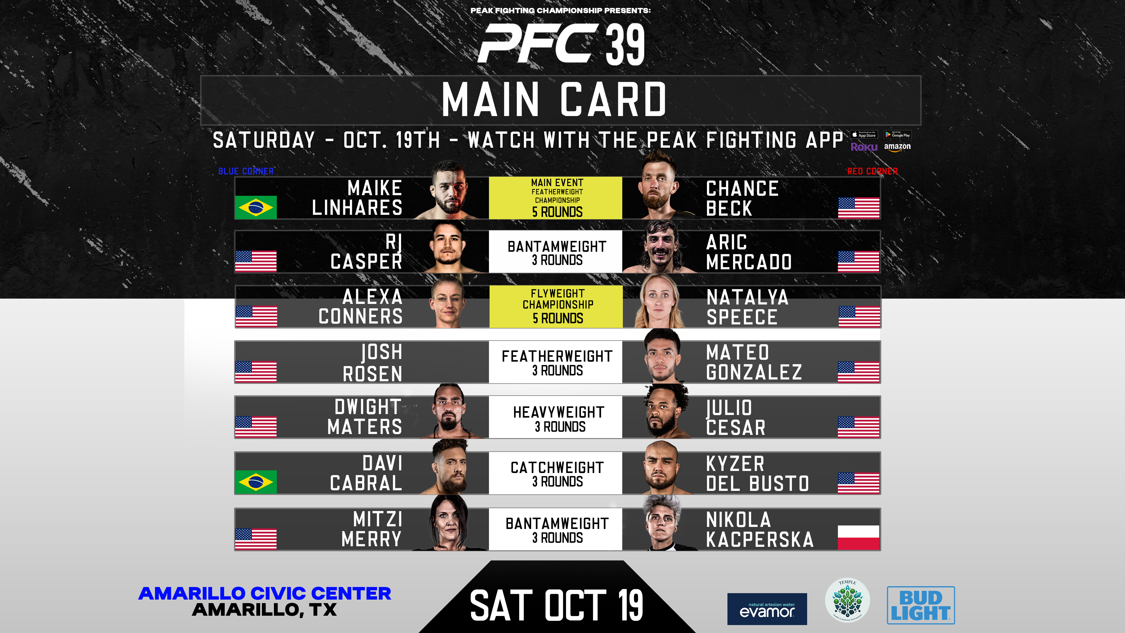 PFC 39 Main Card