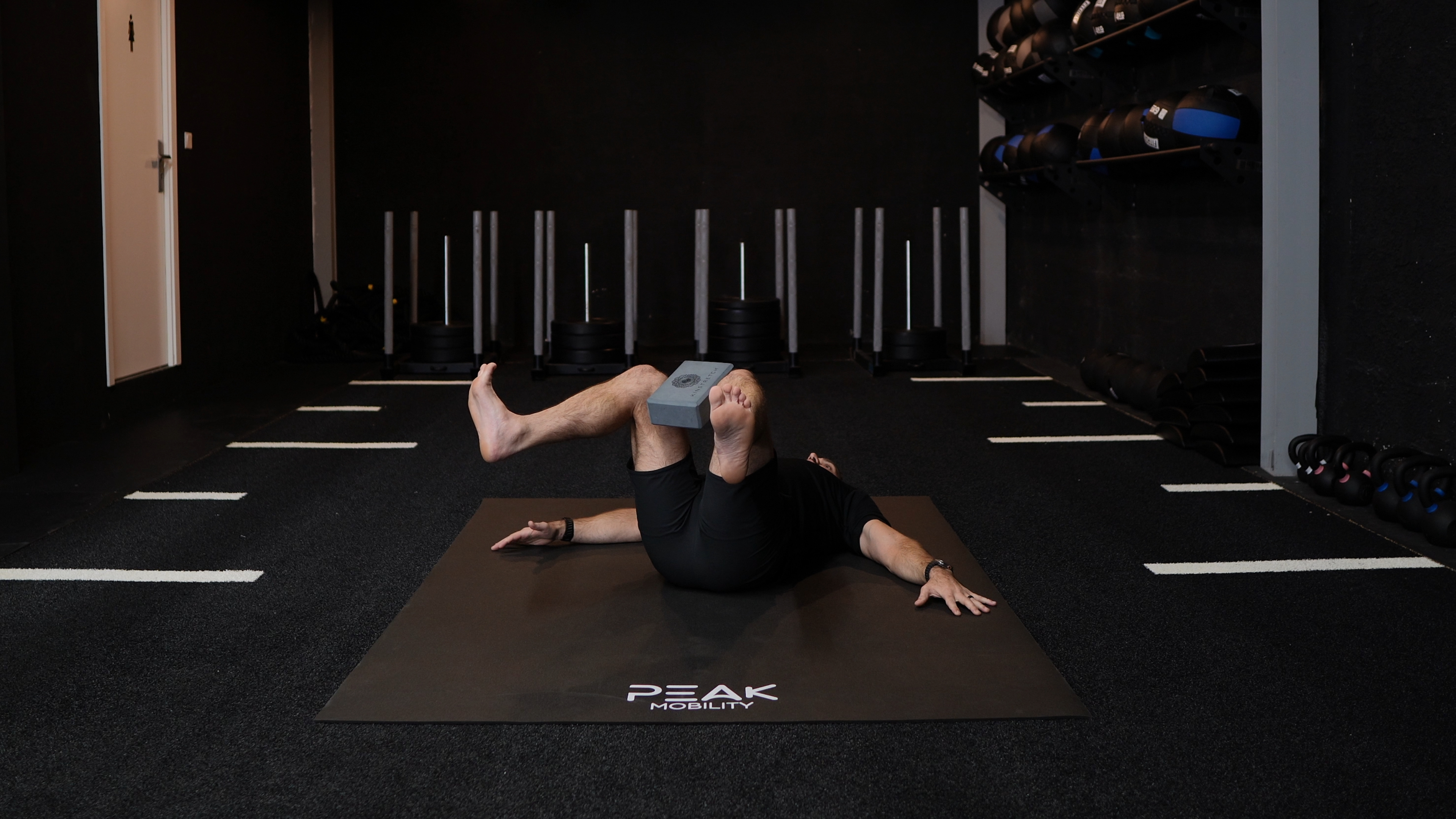 Supine Hip Internal Rotation (IR) Pulses