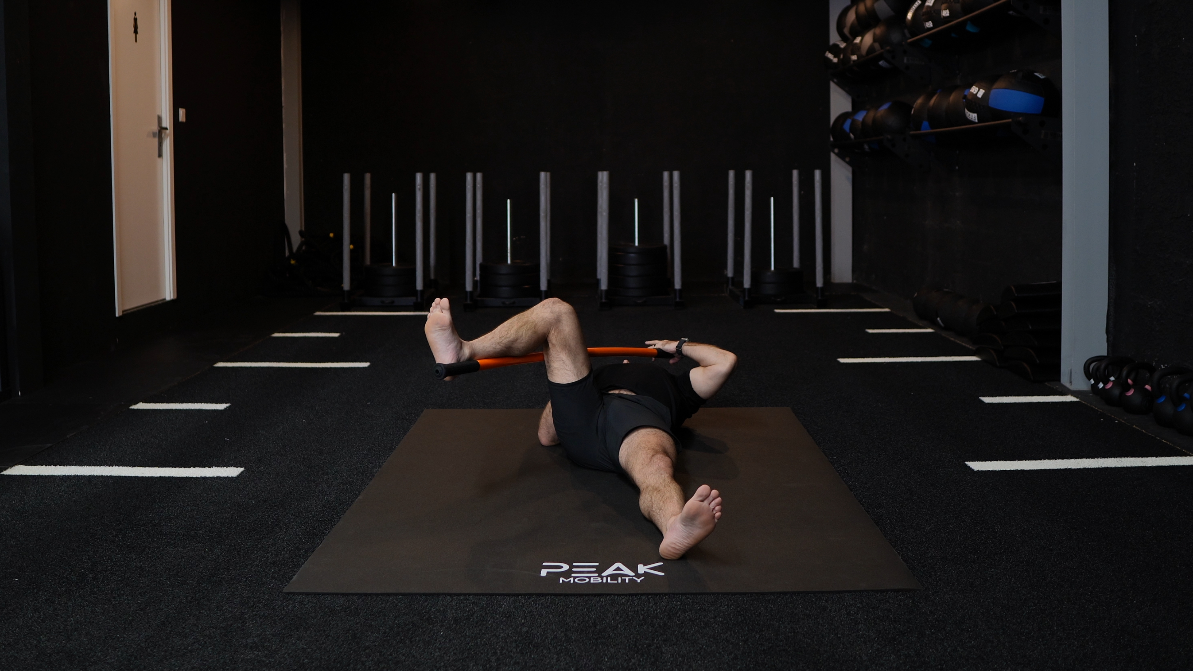 Supine Hip IR PAILs/RAILs with Stick