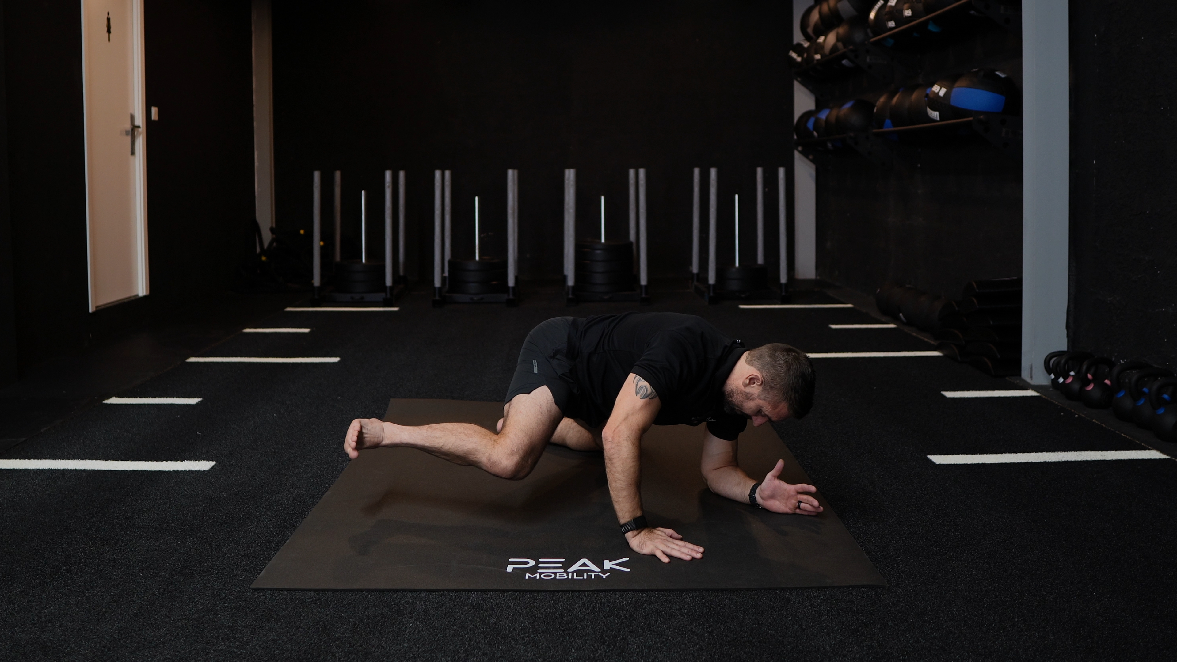 Frog Hip Abduction Lift-offs