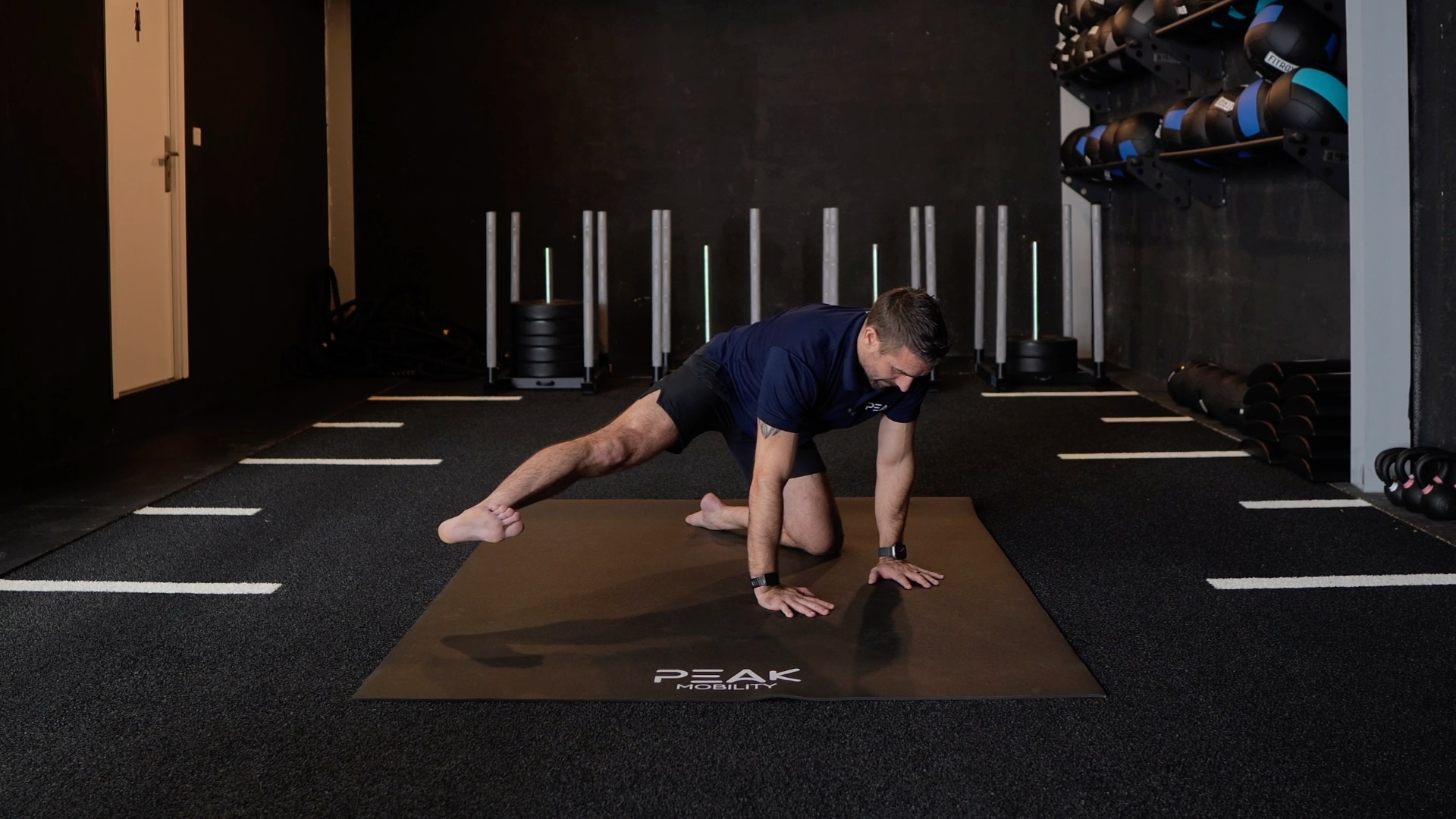 Modified Quadruped Hip Abduction Lift-offs