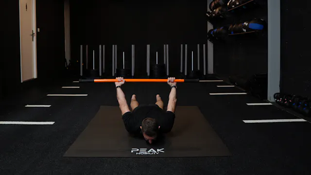 Prone Shoulder Extension ISO with Stick