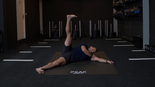 Side-lying Straight-leg Hip CARs