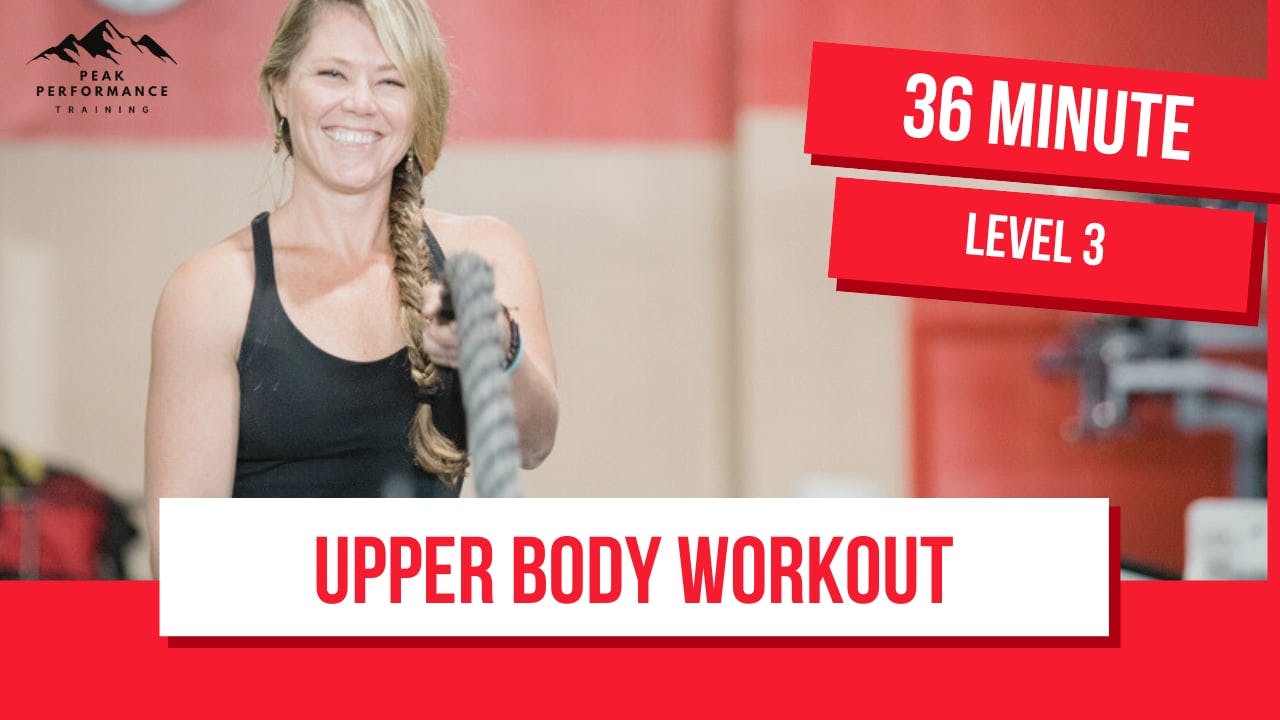 Upper Body Workout Level 3