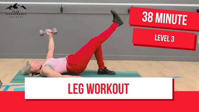 Level 3 Leg Workout