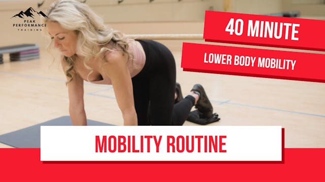 Lower Body Mobility Workout