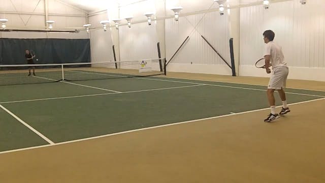 C4- One Up One Back Volley