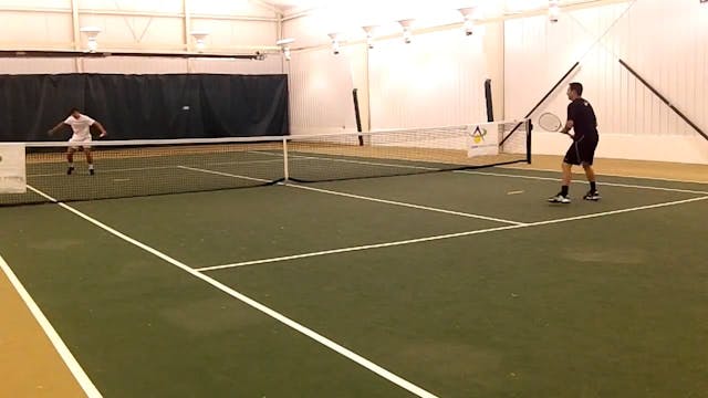 C8- Cross Court Volley