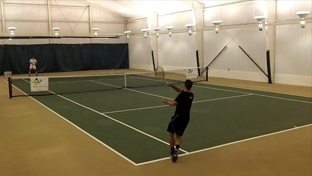 B2.1- Down the Line Groundstrokes- competitive