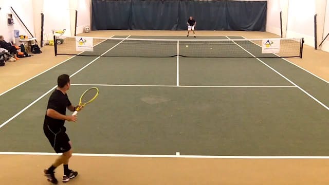 B4- Full Court Forehand Only Groundstroke