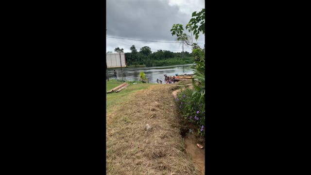 Visiting a village