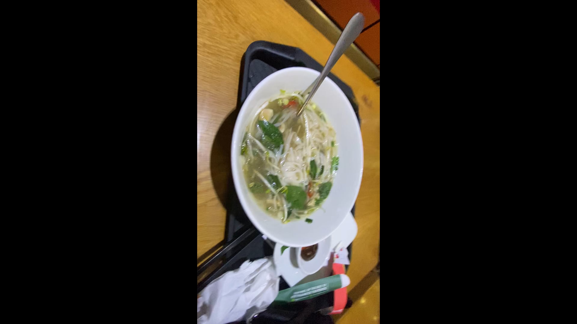 Rice noodle for breakfast