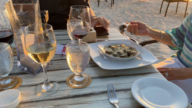 Barefoot escargots