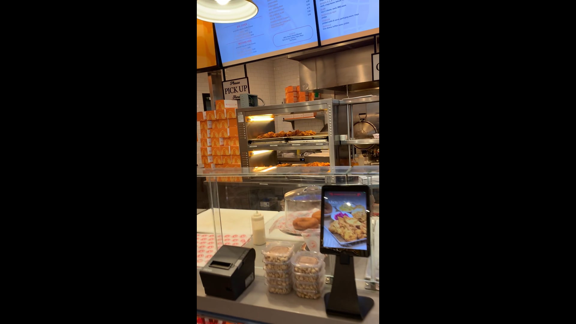 Fried chicken for breakfast