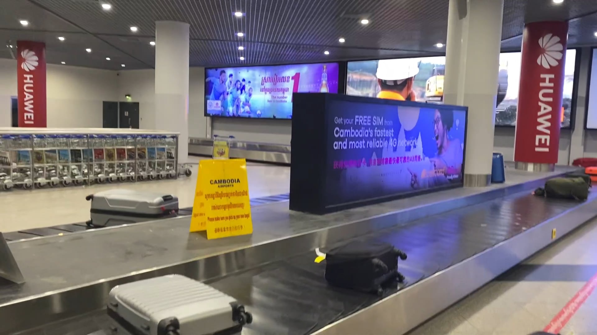 Arrival at Phnom pen