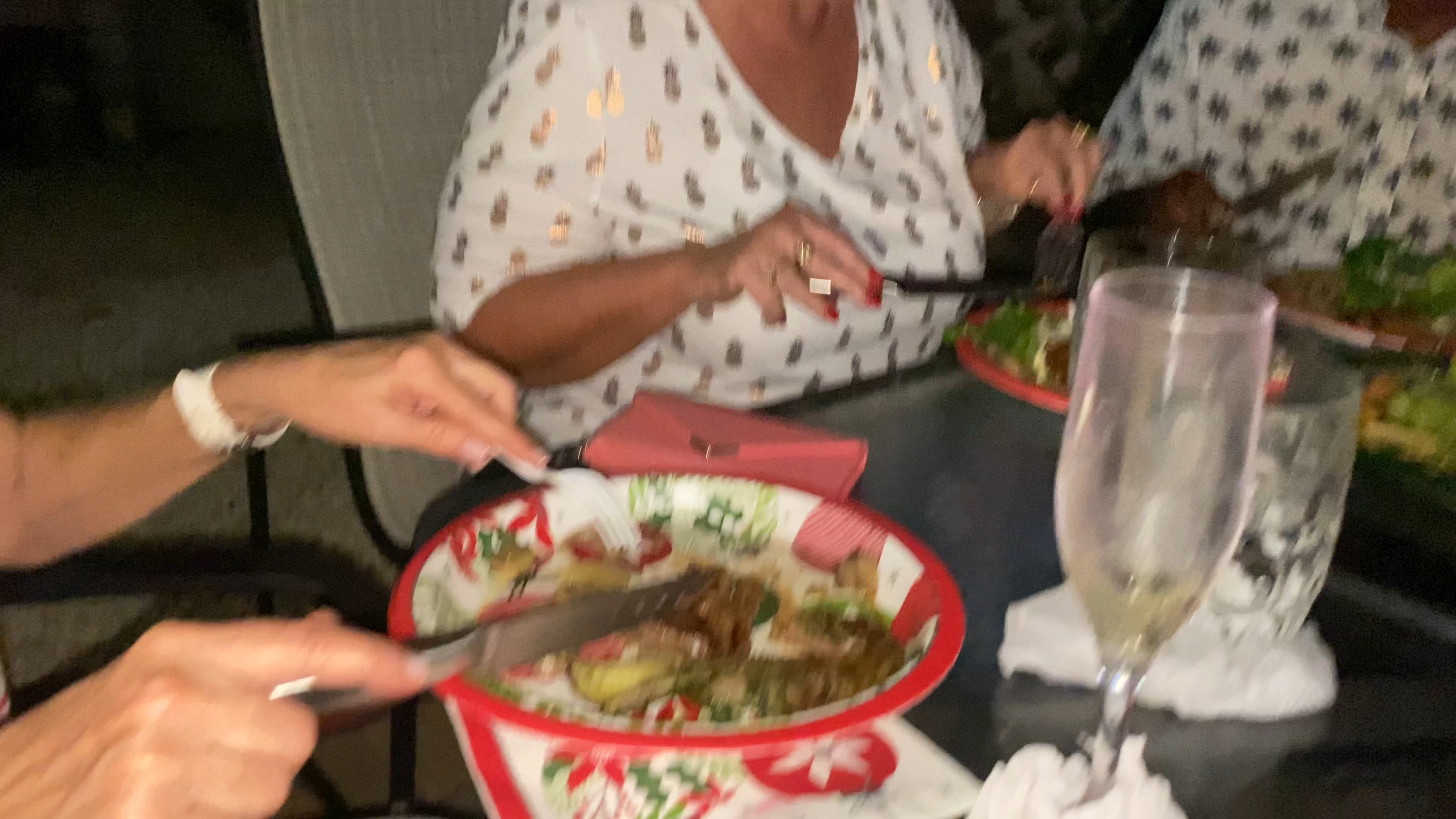 Last in first to eat