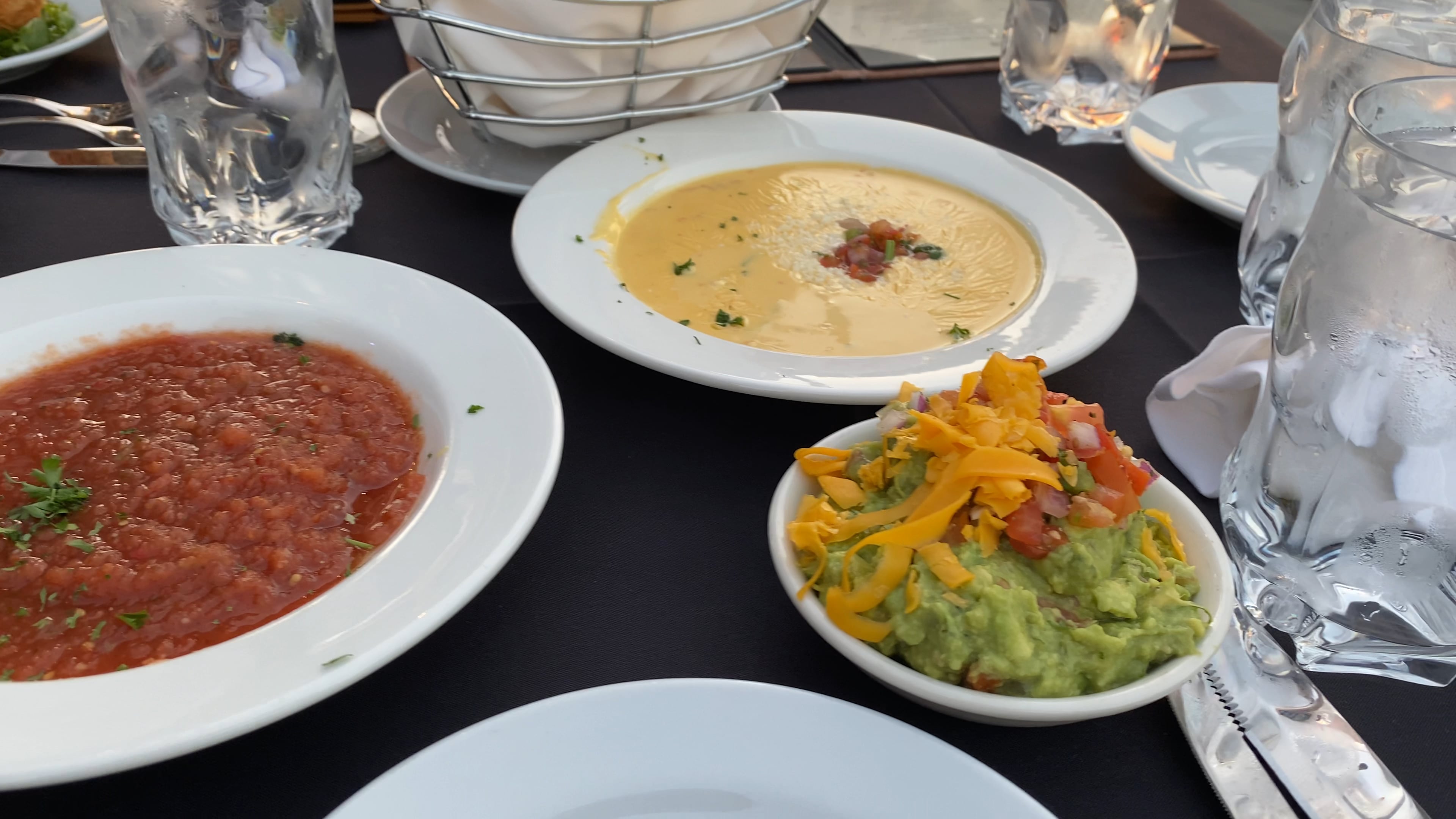 Lovely appetizers at Steiner