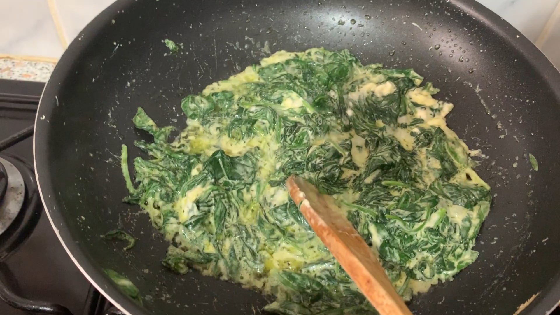 Creamy spinach