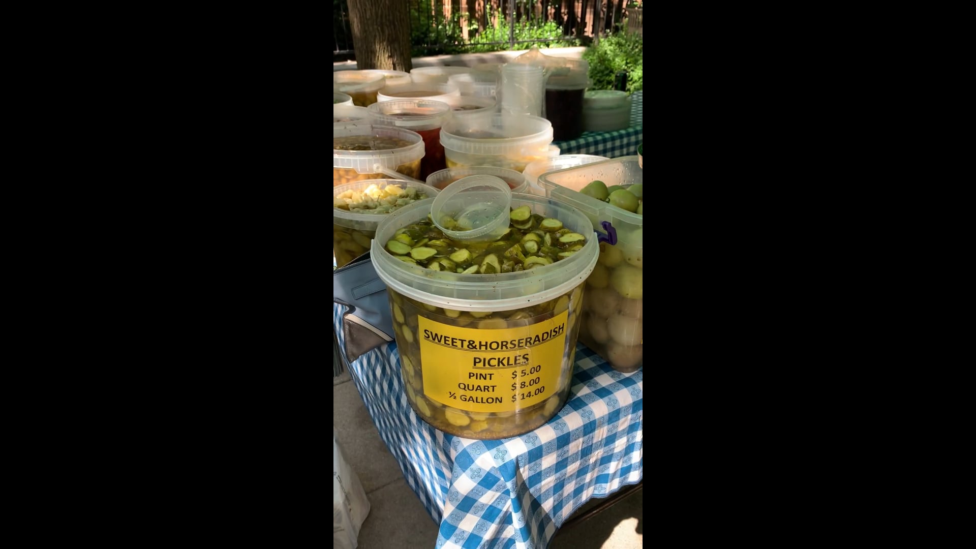 Farmers market on 43rd st