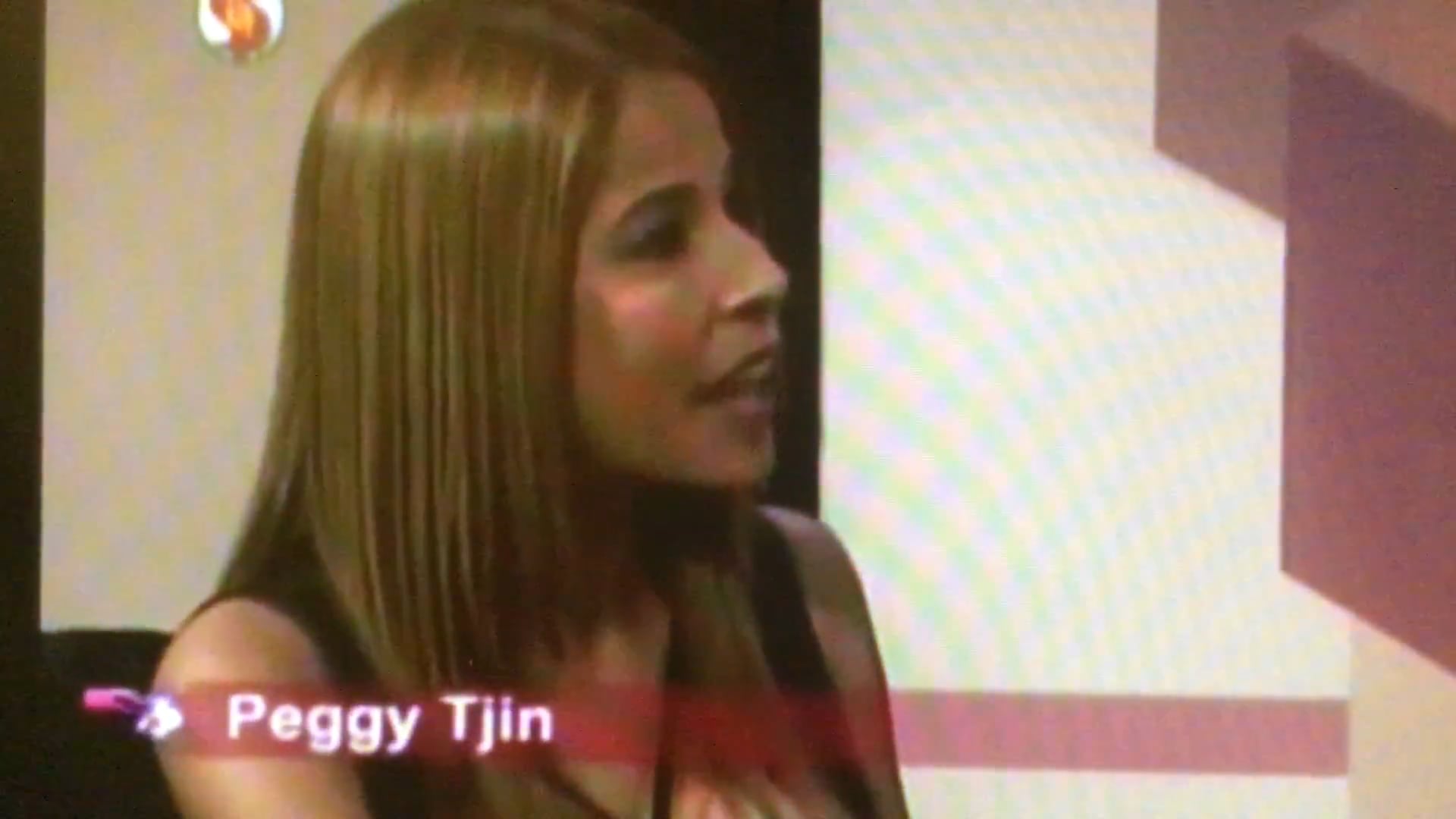 Peggy Tjin s interview in "achter het nieuws"(repeat interview)