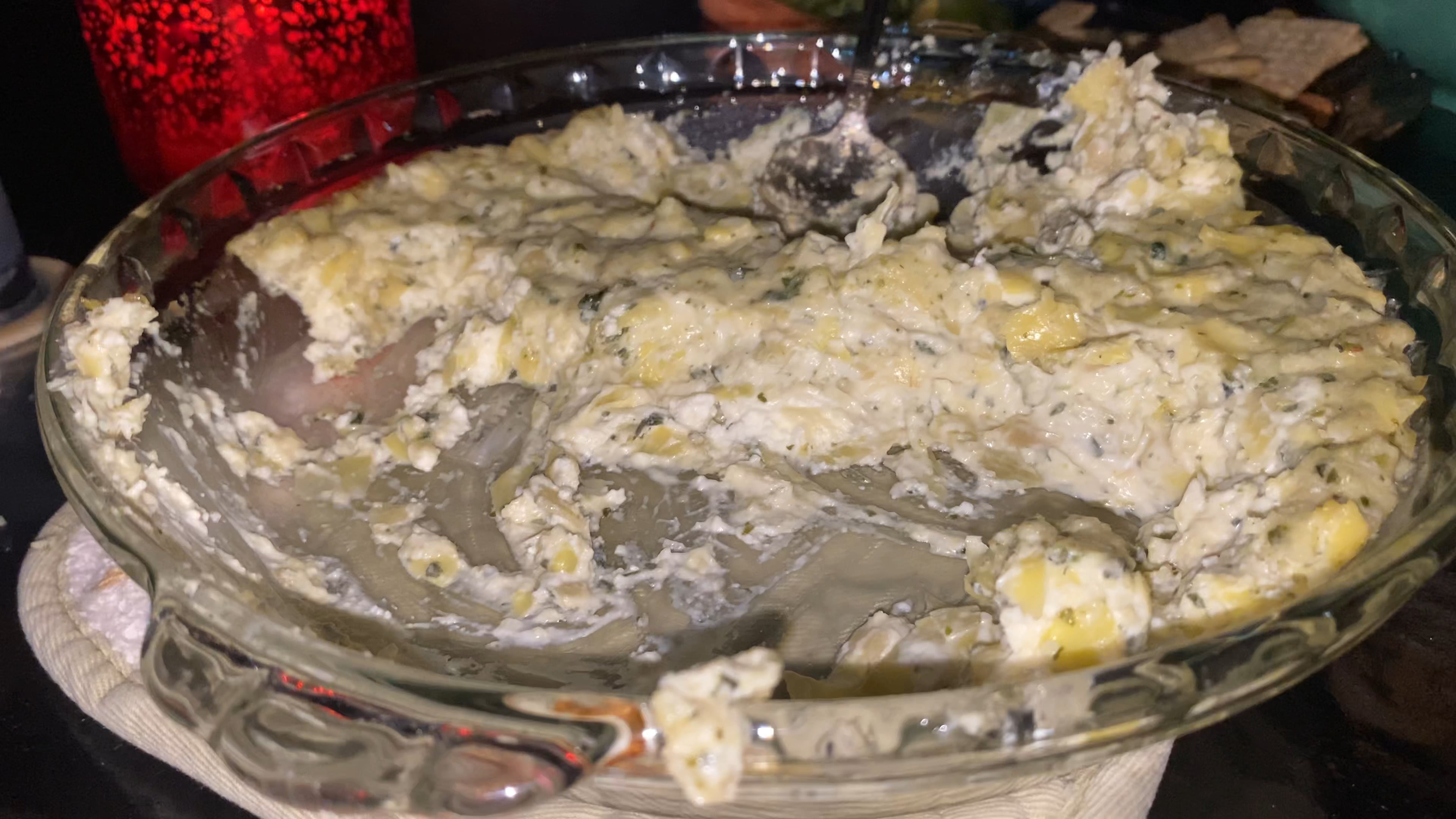 Artichoke cheese dip