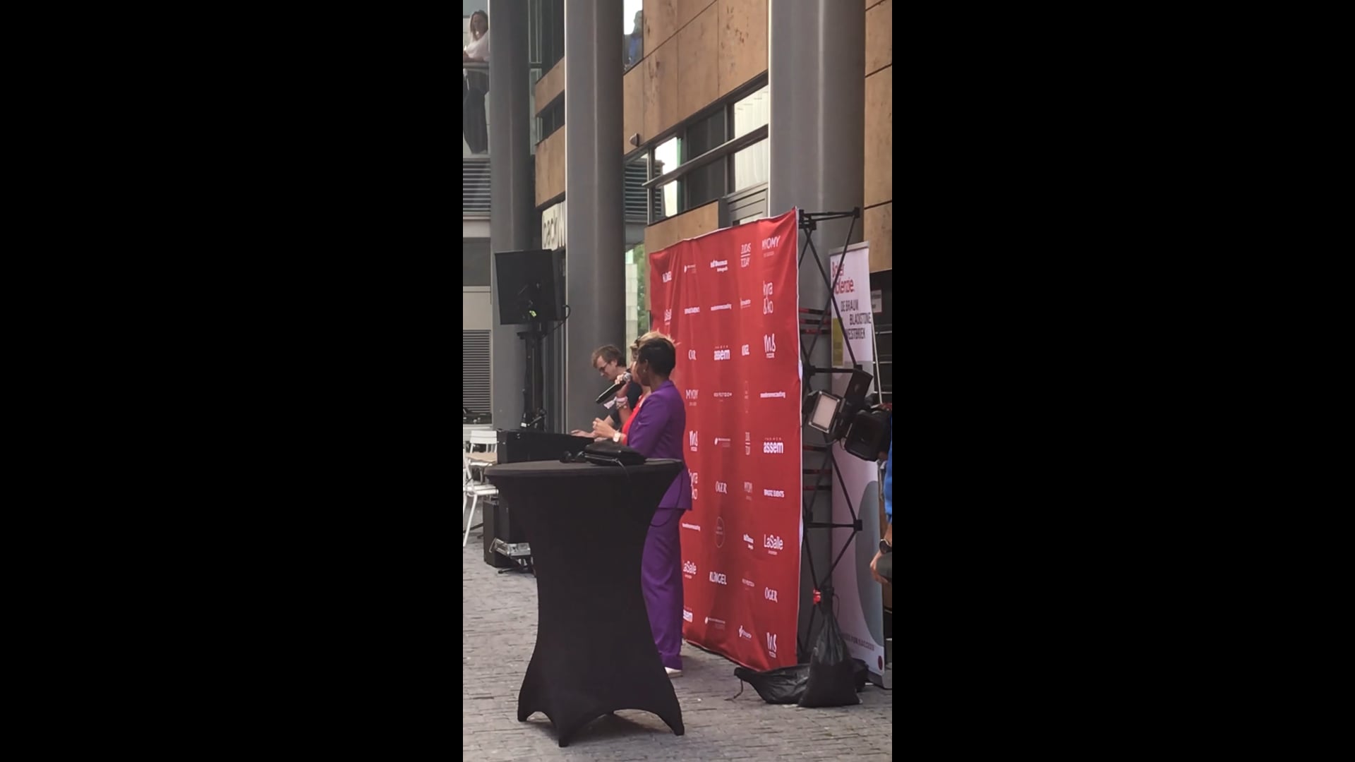 Fashion show in Amsterdam