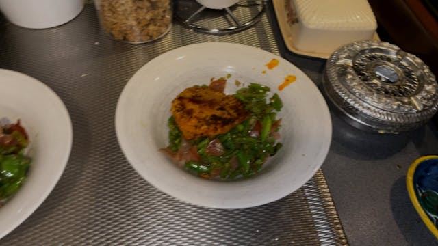 Pork Chops with Green beans