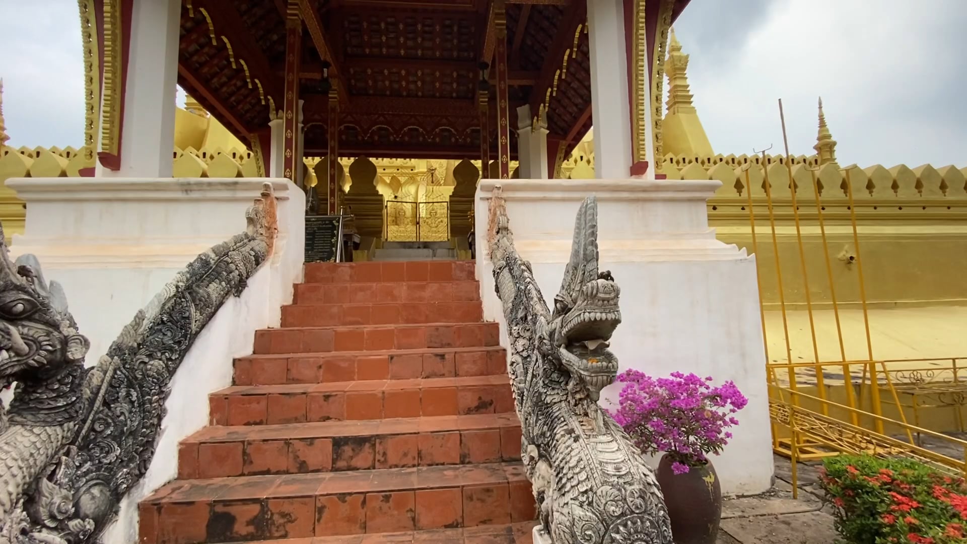 Epic Laos temple