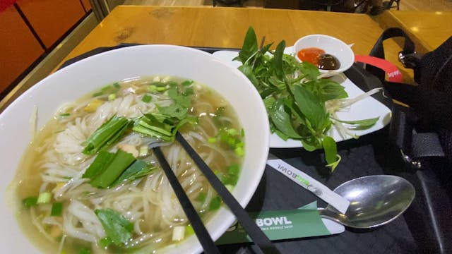 Noodle soup