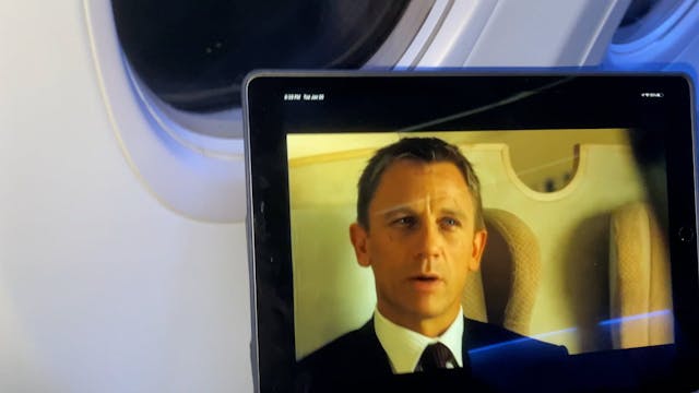 In the plane back to NYC