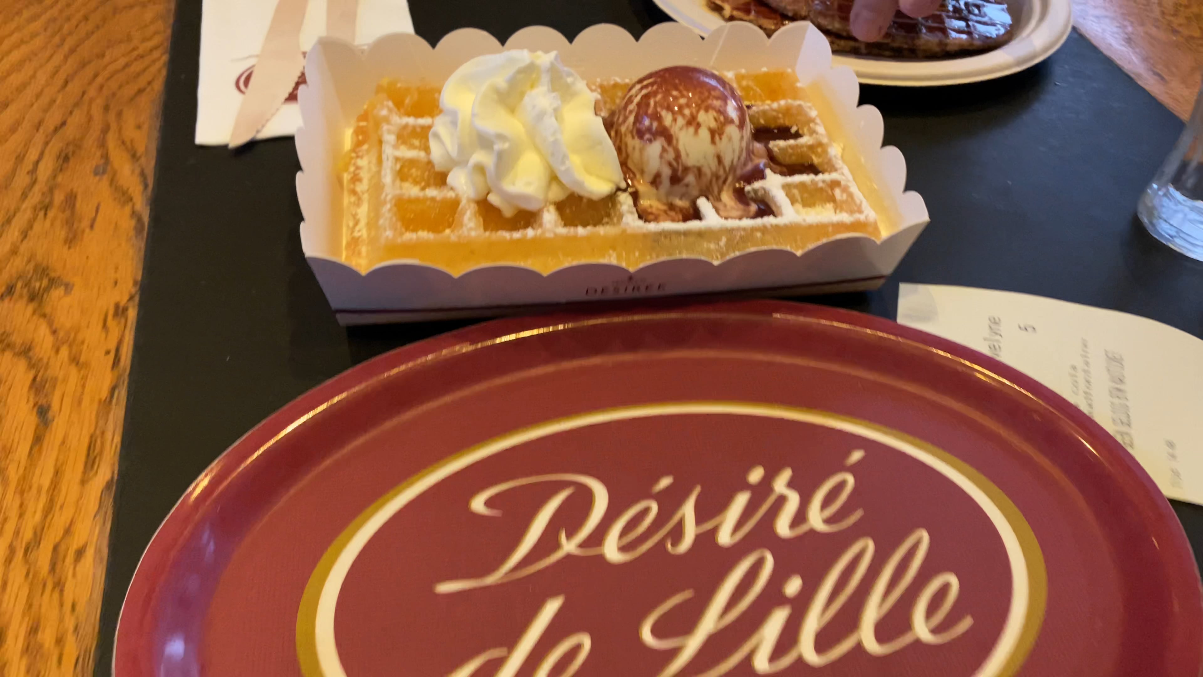 Lets go for a waffle