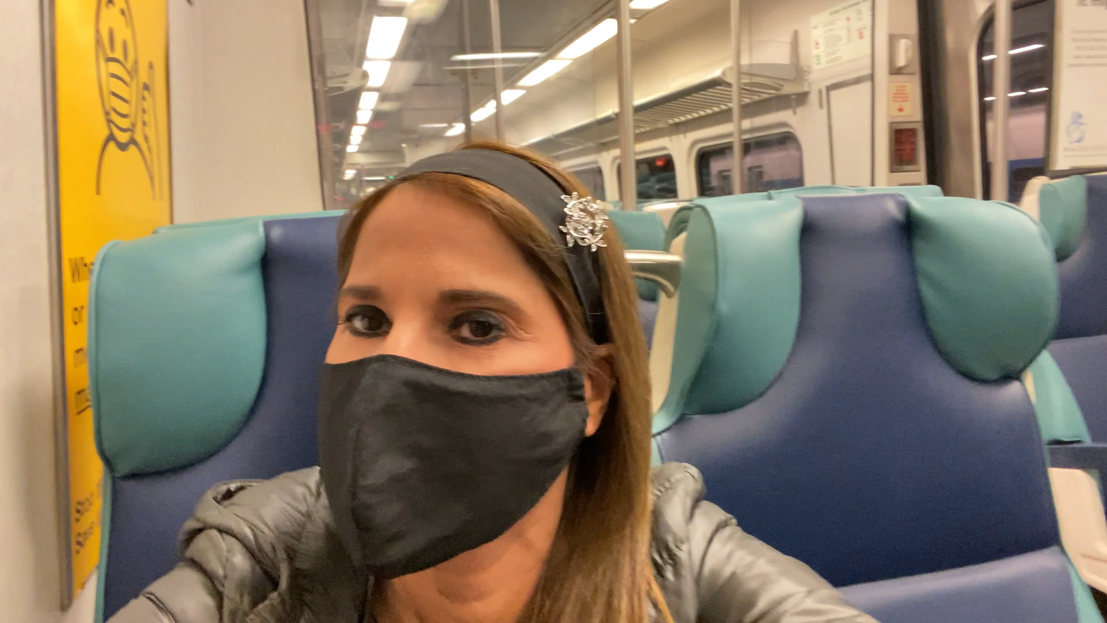 On the train 2 Greenwich