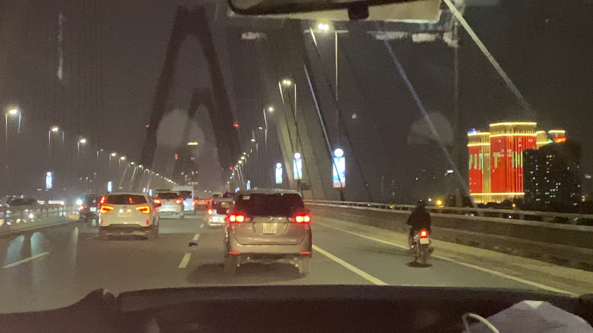 Arriving back in Hanoi