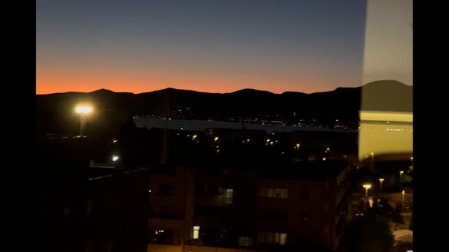 Sunset in Split Croatia