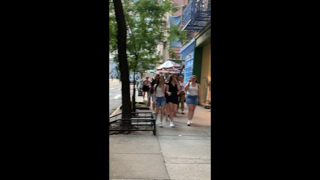 Soho in the summer