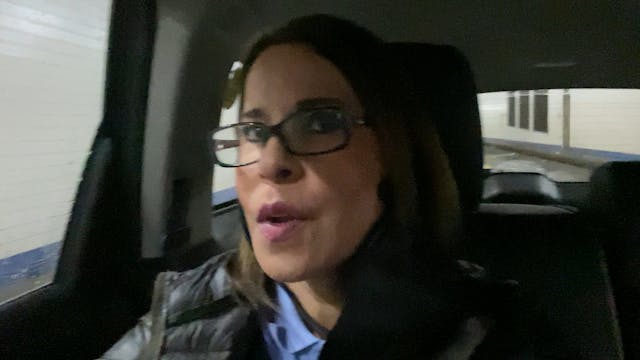 In the Uber on my way to Texas