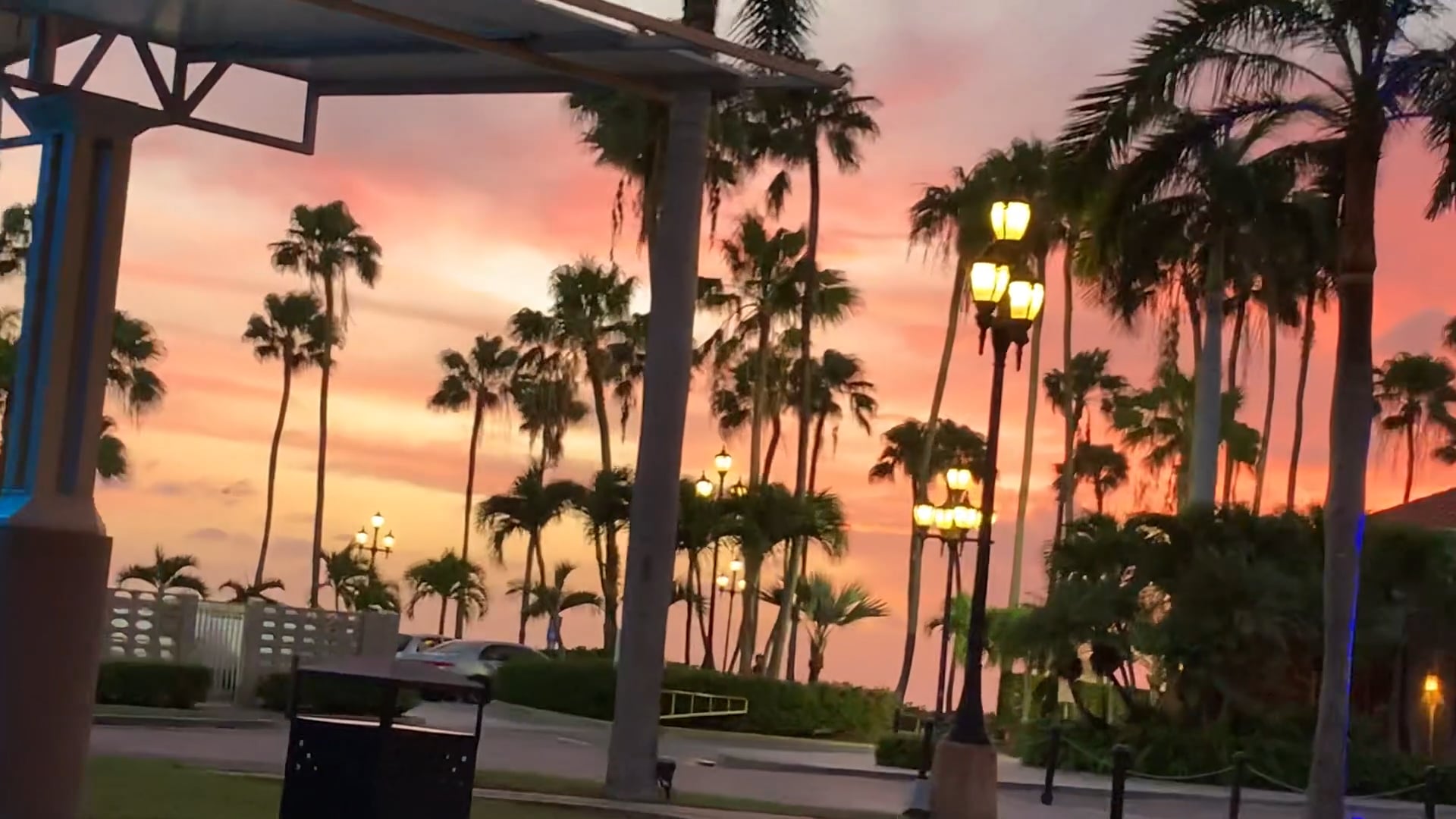 Sunset at the Plaza