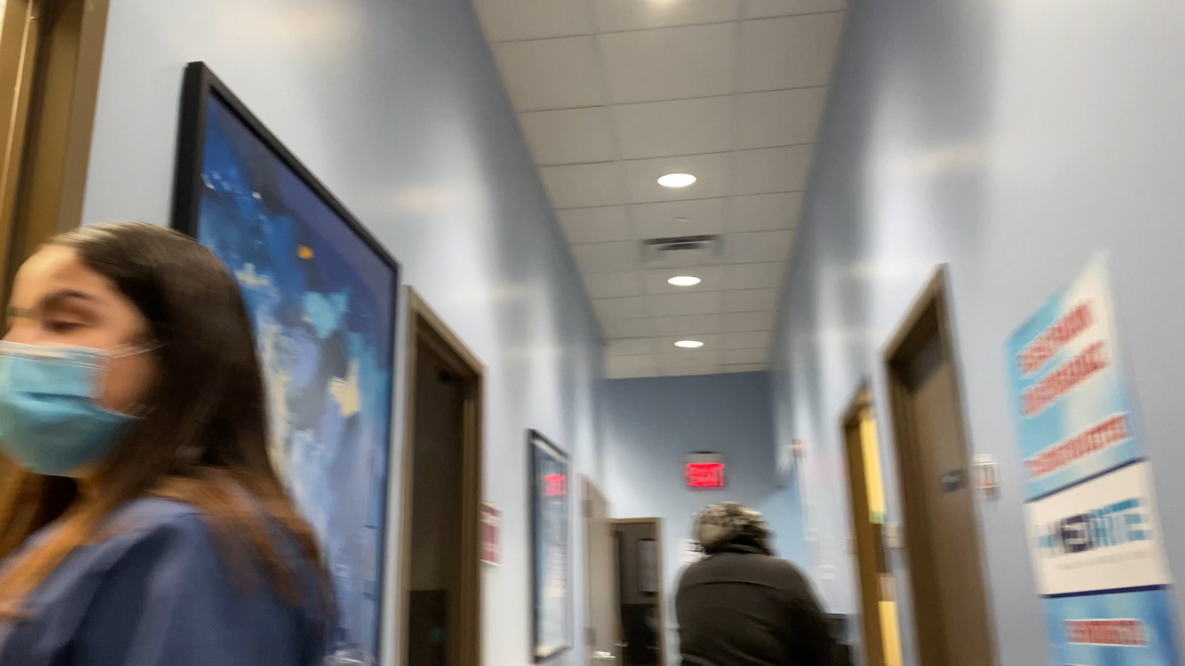 Covid test NYC 42nd street 