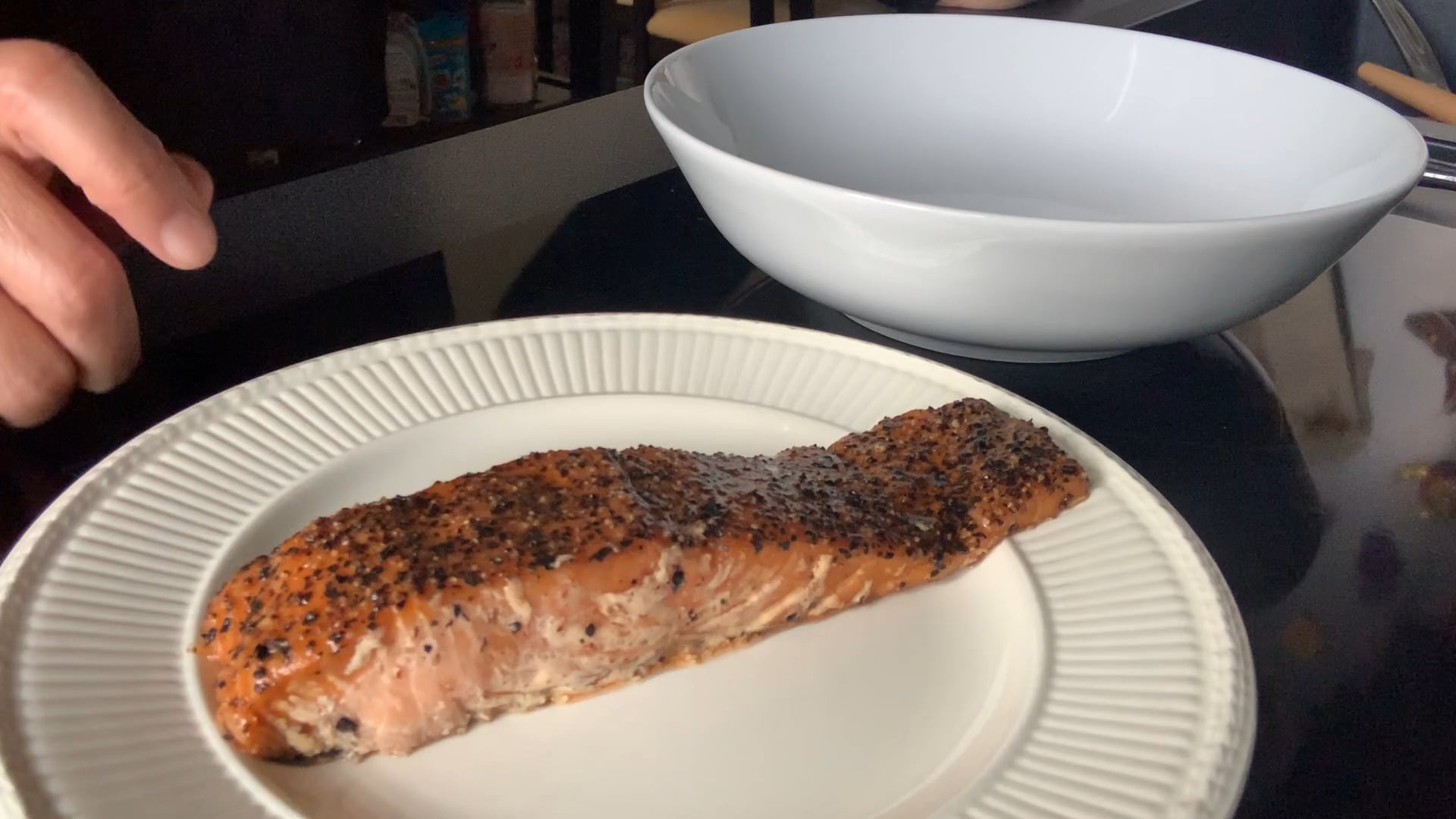 I am addicted to the double smoked salmon