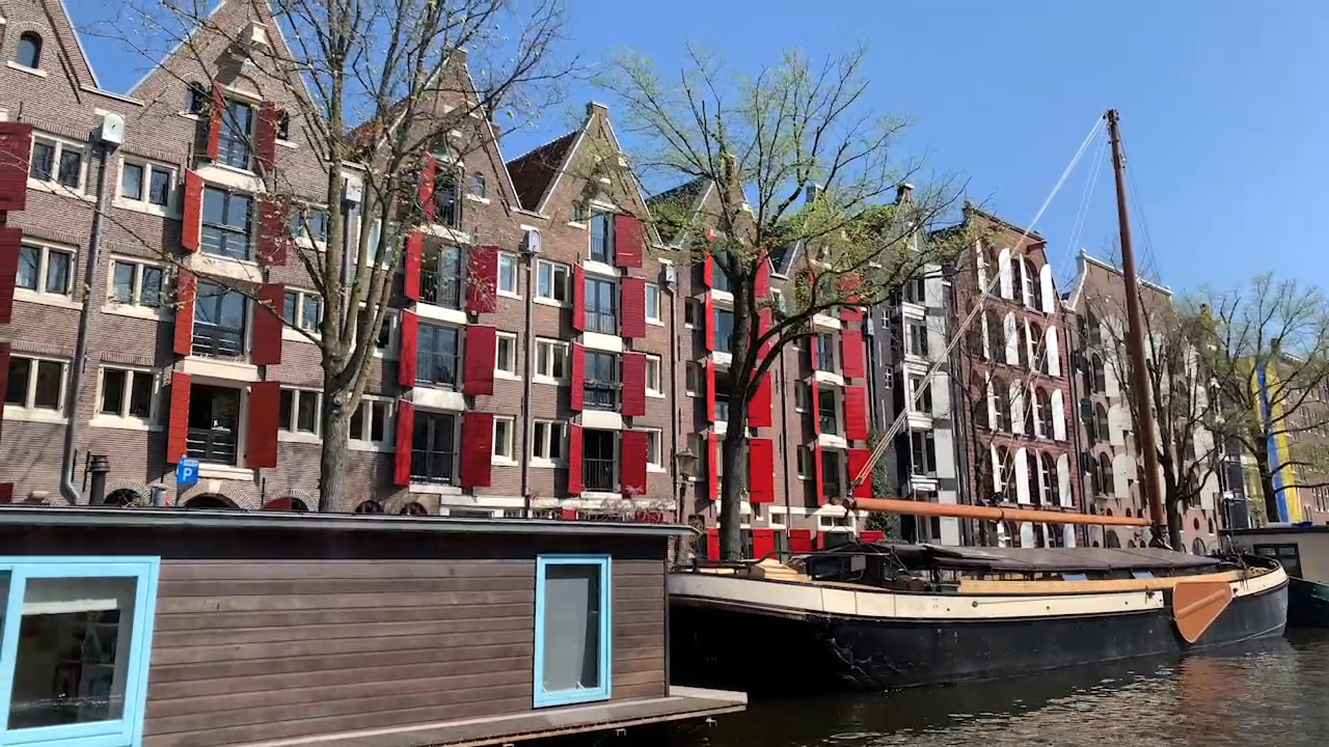 BOAT TRIP with ino on the boat in Amsterdam 