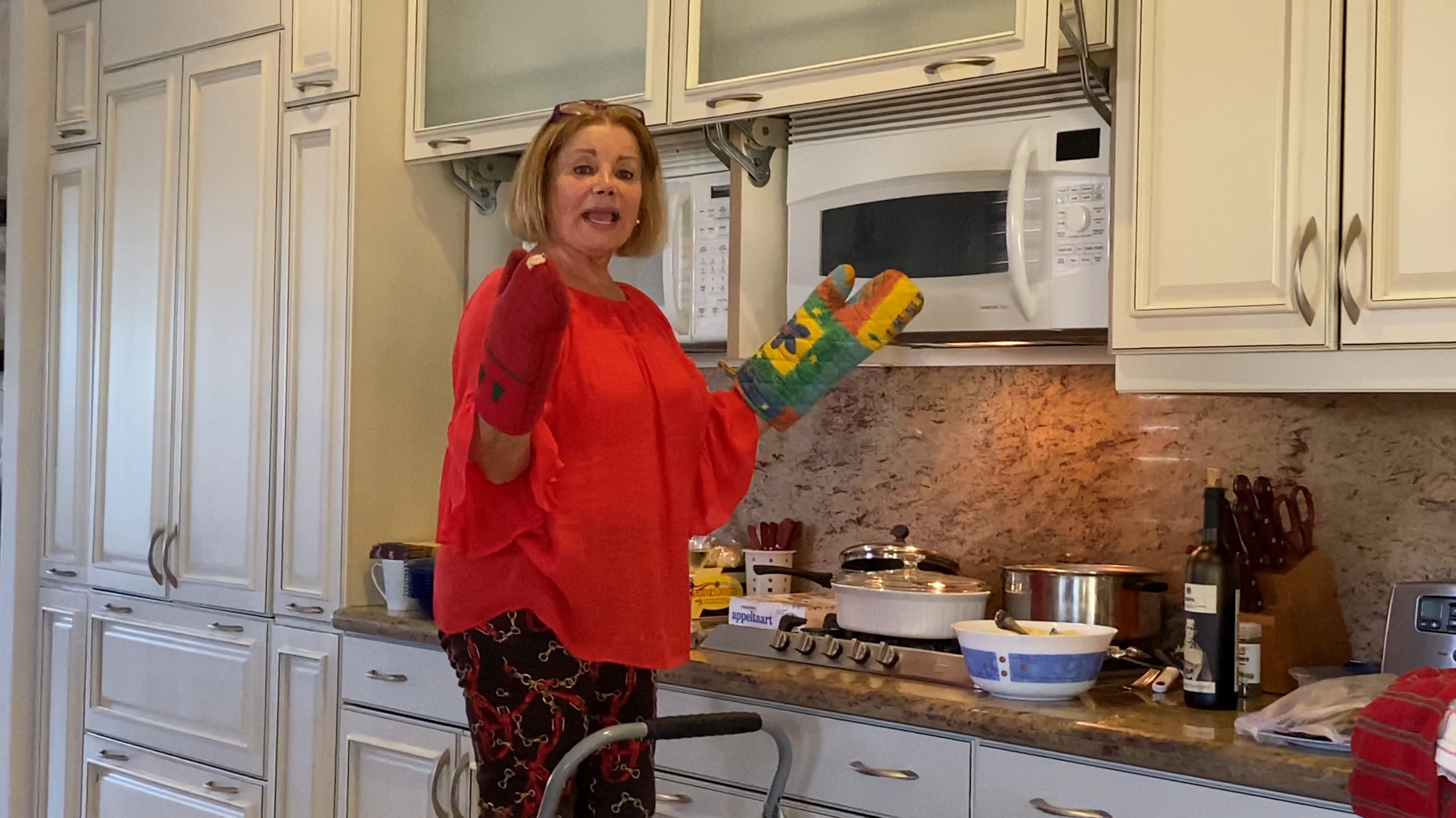 On the stairs so cute