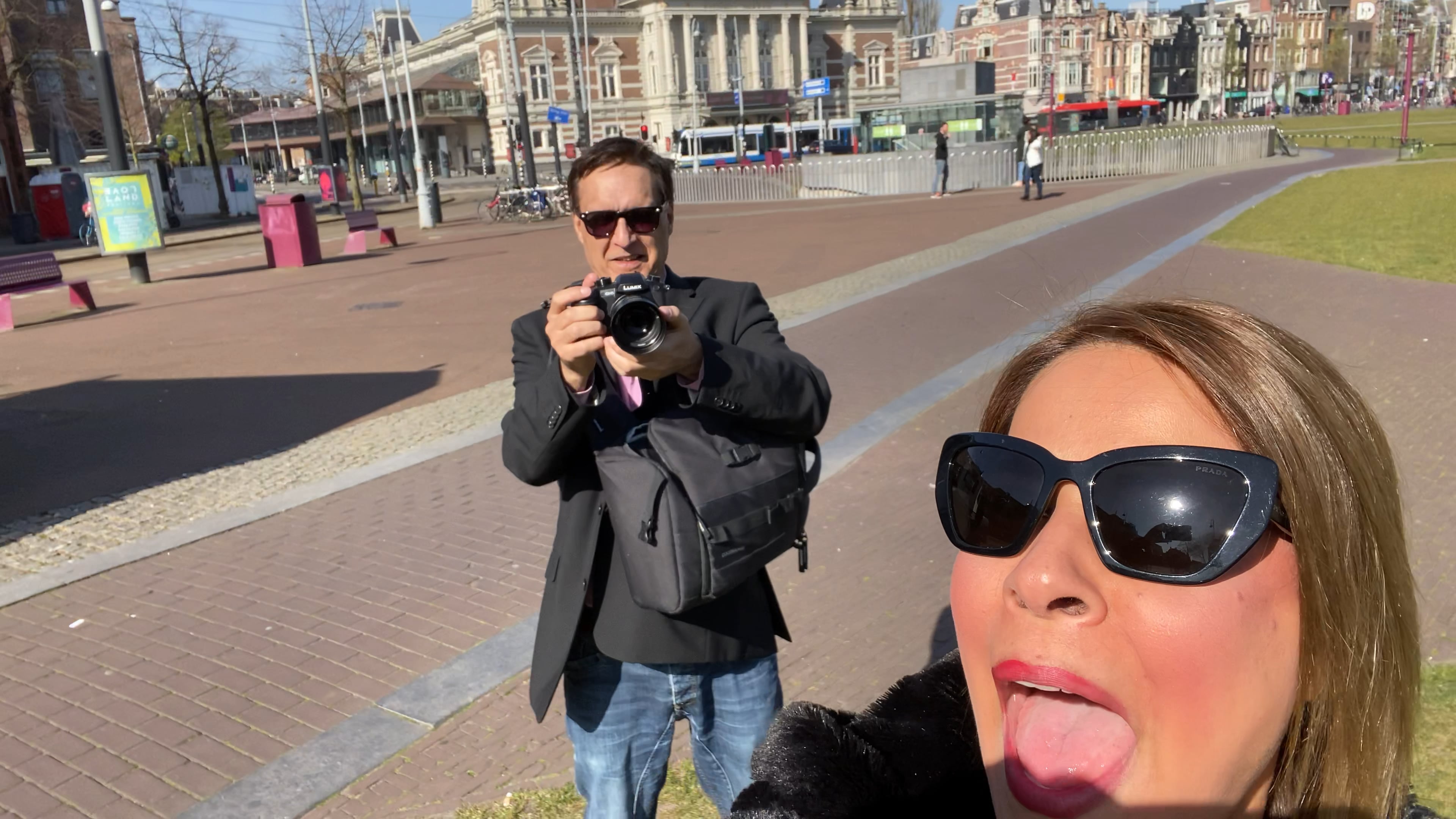 Photo shoot in Amsterdam