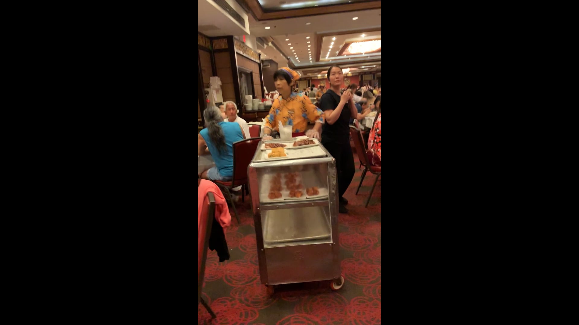 In the dim sum venue