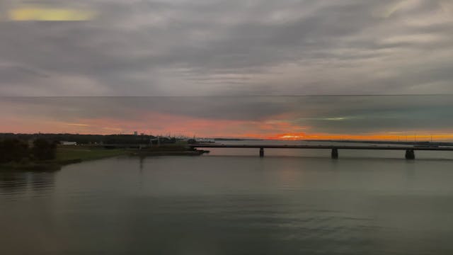 On our way to Amsterdam in the Thalyse