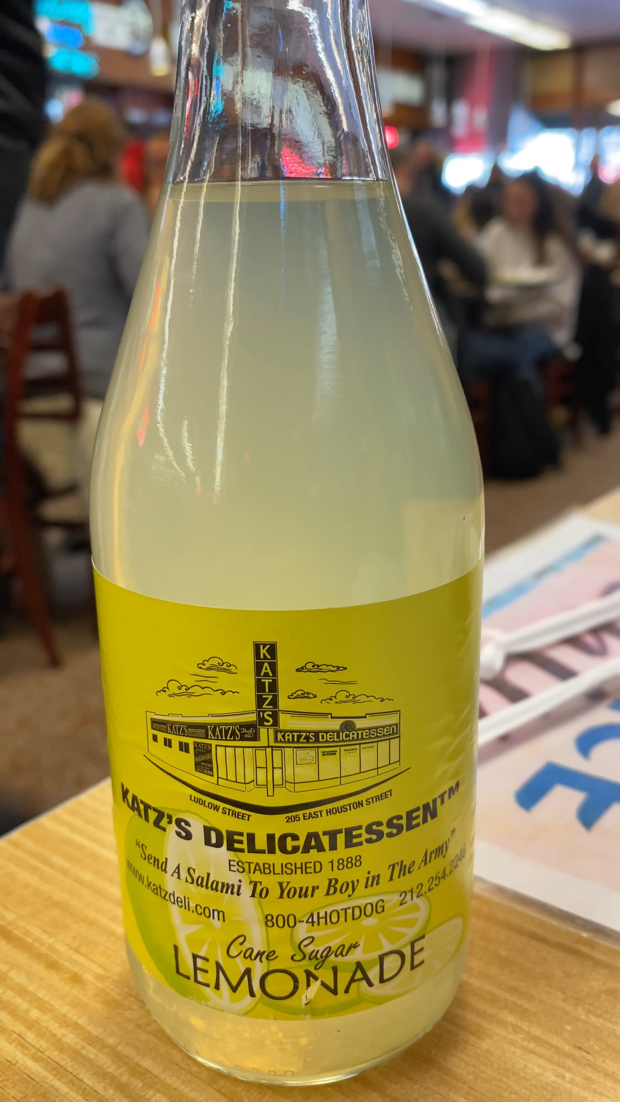 If life gives you lemons, Katz gives you .....