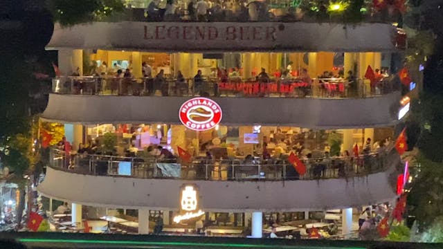 Sports bar in Hanoi