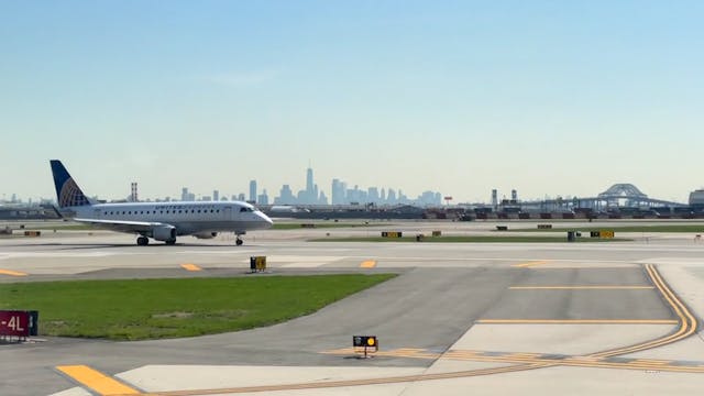On the tarmac